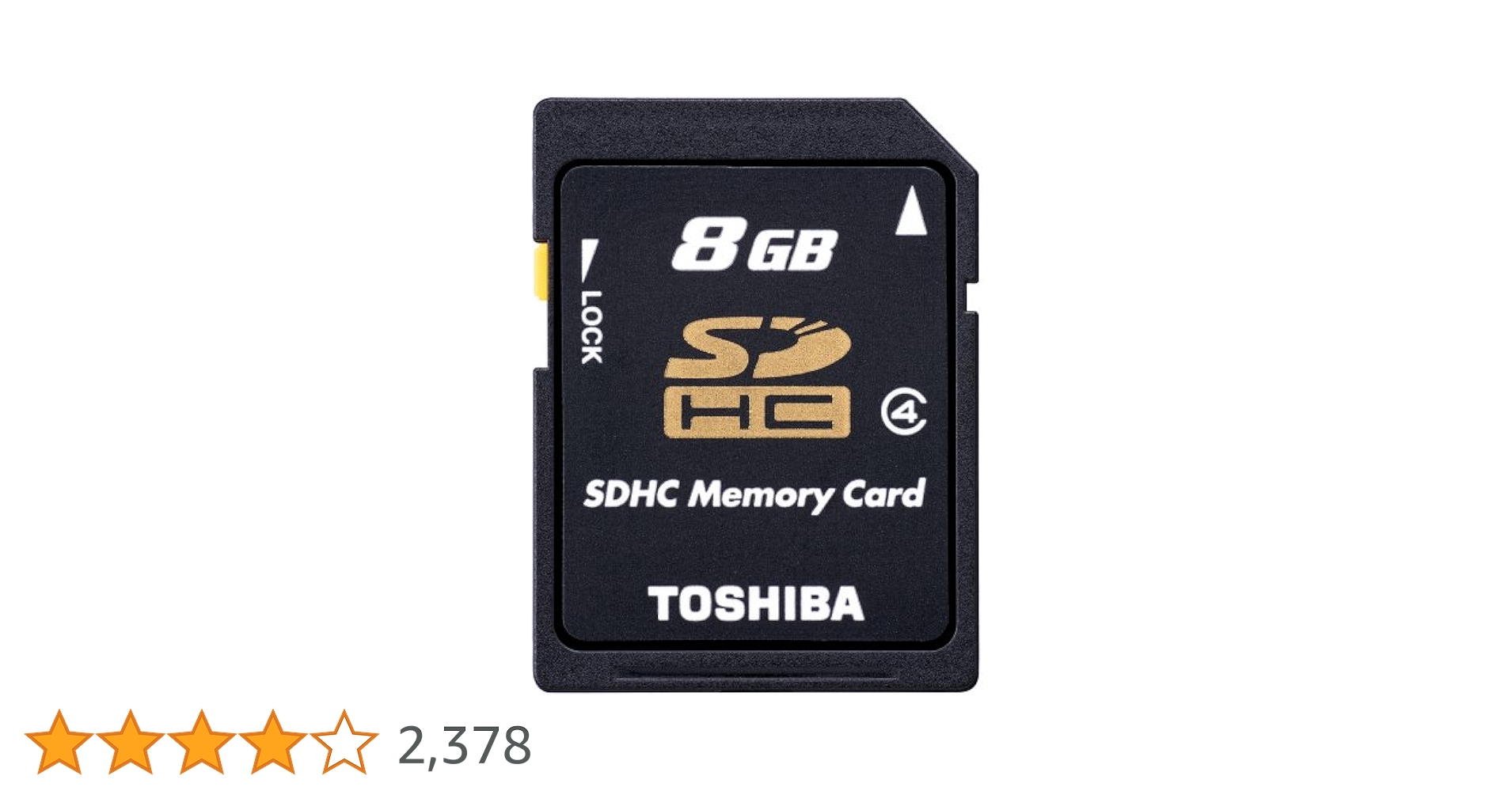 Amazon | TOSHIBA SDHCカード 8GB Class4 日本製 (国内正規品